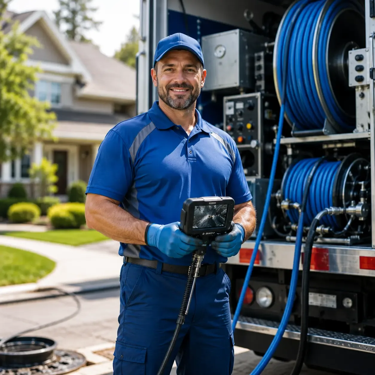 Local outdoor drain cleaning specialists in Cedar Grove, WI